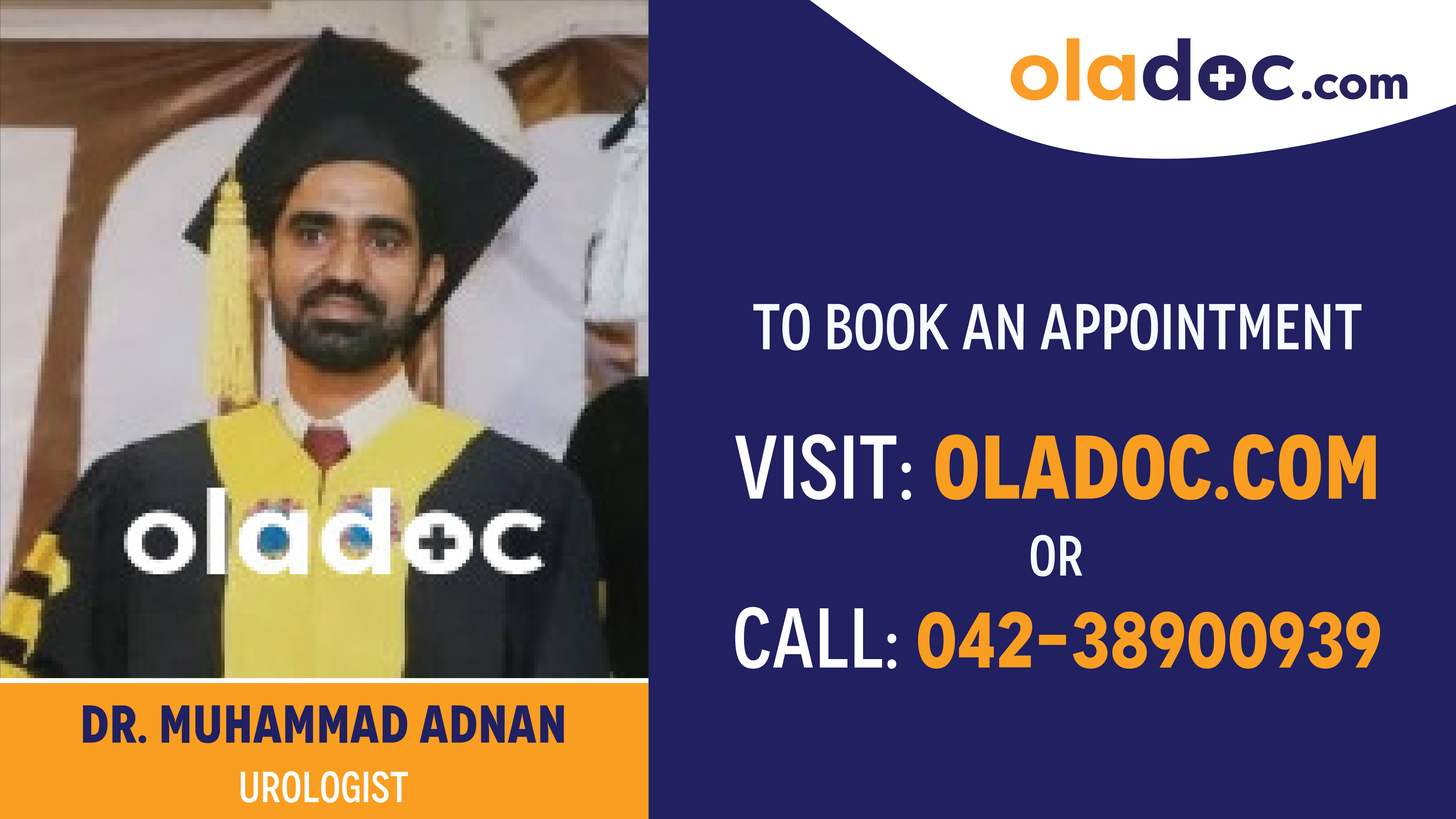 Book appointment with Dr.Muhammad Adnan-best Urologist in Multan
